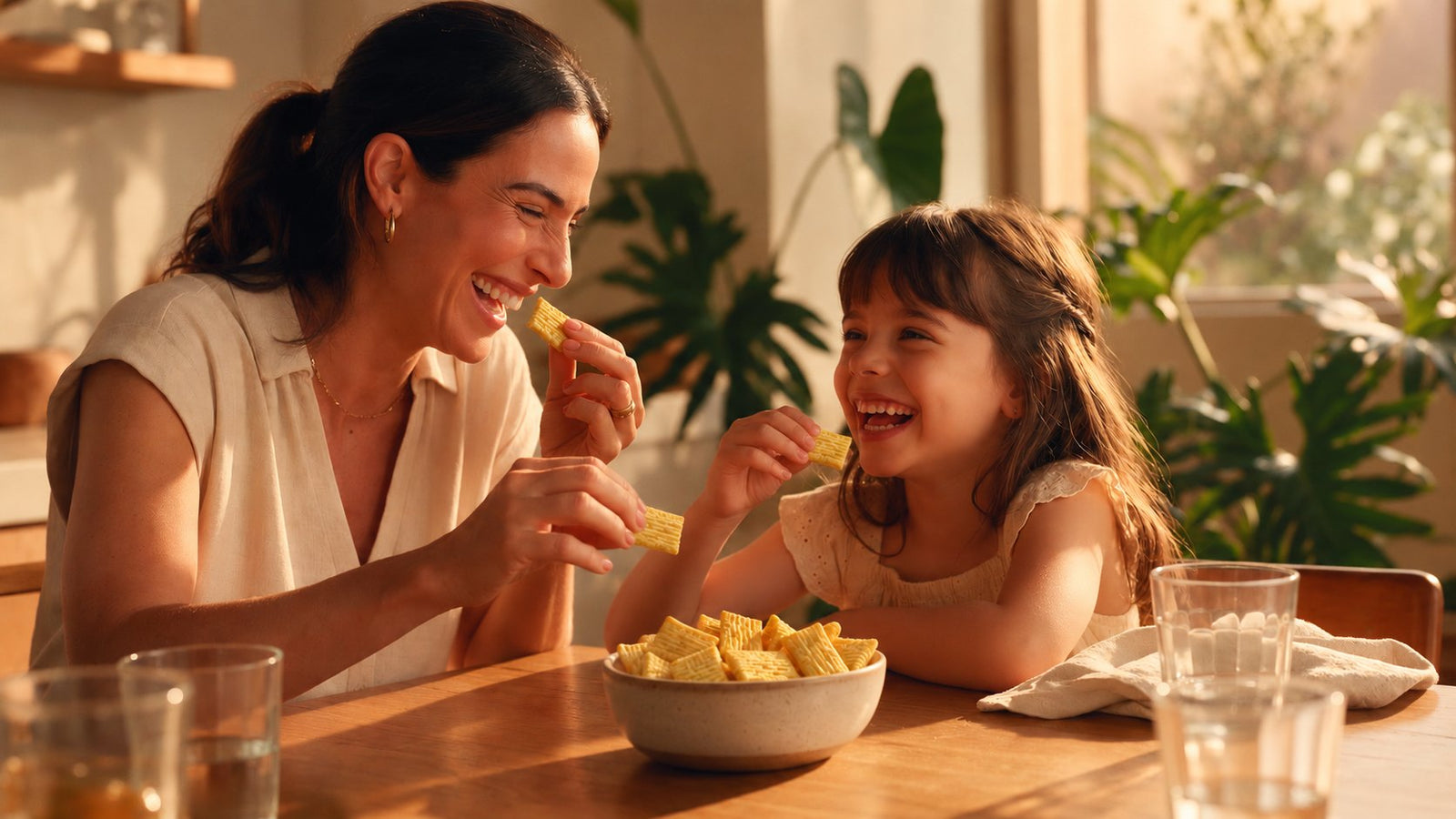 Comer junto é o que importa.