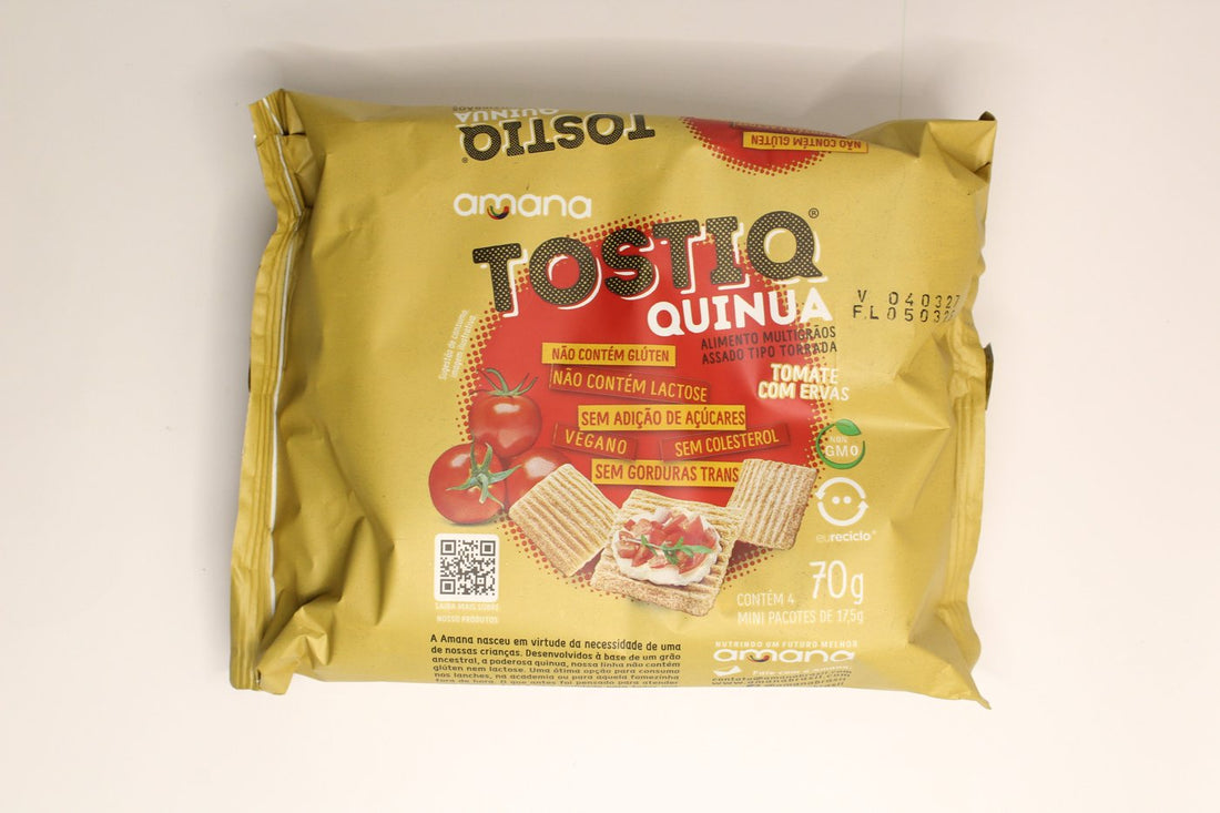 O pacote de TostiQ Tomate com Ervas